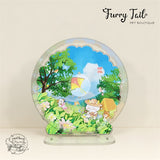 Dreamy Small Pet Hamster Running Wheel Spinner Runner