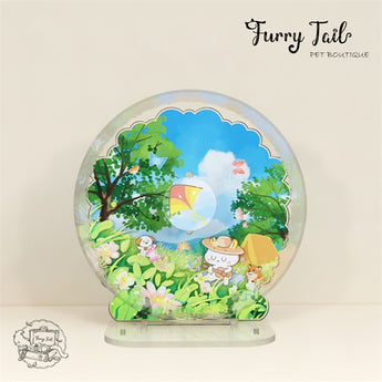 Dreamy Small Pet Hamster Running Wheel Spinner Runner
