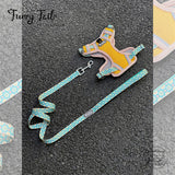 Tuffhound Lightweight Night Glow Large Dog Harness & Leash Set