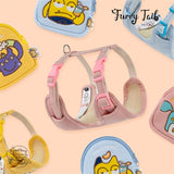 Touchdog Little Monster Pet Dog Cat Harness & Leash With Backpack