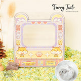 Cute Acrylic Small Pet Hamster Digging Box Bathroom