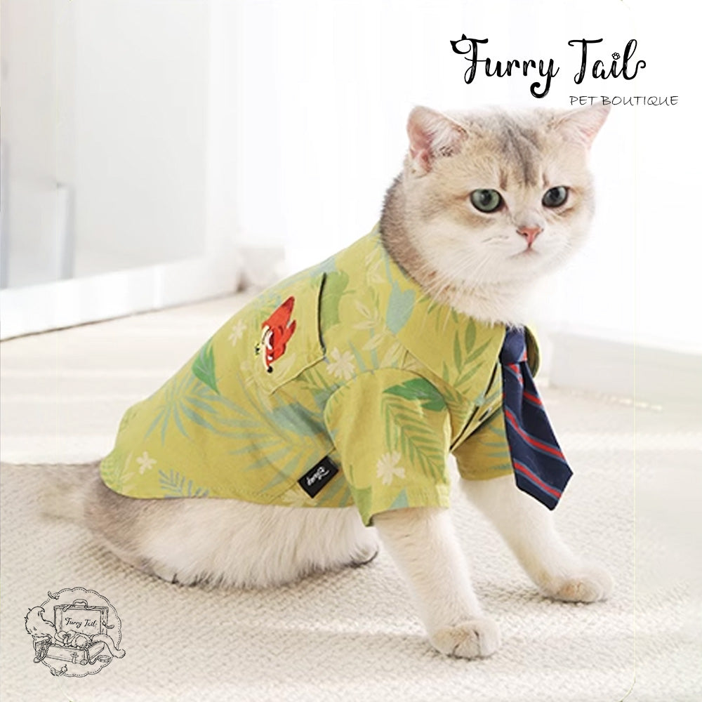 DISNEY Genuine Zootopia Series Nick Pet Dog Cat Shirt Clothing