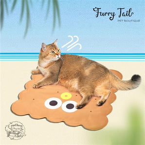 Purlab Cookie Biscuit Pet Dog Cat Summer Cooling Pad