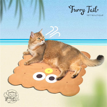 Purlab Cookie Biscuit Pet Dog Cat Summer Cooling Pad