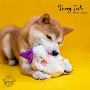 PETSVILLE Sugar Cookie Elf Toy Pet Dog Cat Interactive Audible Toy