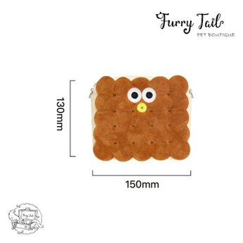 Purlab Cookie Biscuit Pet Dog Cat Multi-functional Backpack