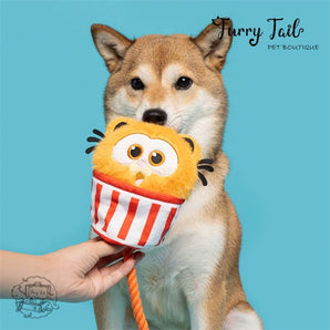 PETSVILLE Garfield Style Pet Dog Cat Interactive Audible Toy - Knot Toys