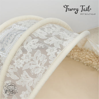 Petman Teddy Bear Pet Cat Dog Bedding Series House Cradle Stairs
