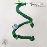 Pet Bird Parrot Playing Toy Stand Hanging Climbing Rope