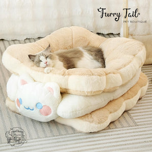 MIAOXIAOYUAN Sandwich Cookie Pet Dog Cat Cushion Cushion Bedding Nest