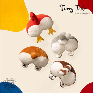 PETSVILLE Cute Butt Toy Pet Dog Cat Interactive Audible Toy