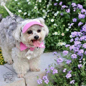 Floral Pattern Dog Cat Small Pet Bib Tie Cape Accessories Bandana