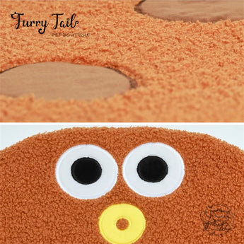 Purlab Cookie Biscuit Semi-enclosed Pet Dog Cat Bedding House