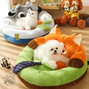 DISNEY Genuine Zootopia Series Pet Dog Cat Cushion Bedding Nest