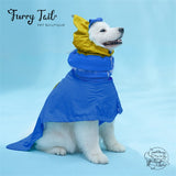 Pet Large Dog Baby-Grade Waterproof Raincoat With Hat Dog Clothes