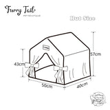 Petman Teddy Bear Pet Cat Dog Bedding Series House Cradle Stairs