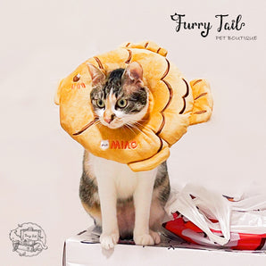 MIAOXIAOYUAN Taiyaki Anti-Bite Anti-Lick Dog Cat Pet Elizabeth Ring E-Coolar