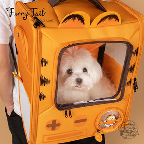 PETSVILLE Garfield Style Game Master Pet Cat Small Dog Carrier Bag