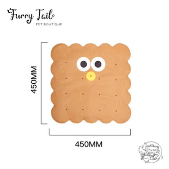 Purlab Cookie Biscuit Pet Dog Cat Summer Cooling Pad