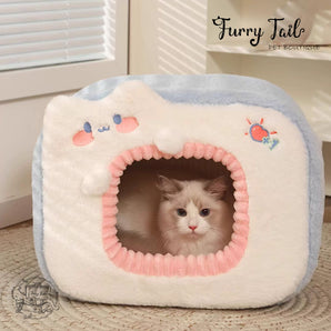 MIAOXIAOYUAN Love and Luck Pet Dog Cat Cushion Bedding Nest