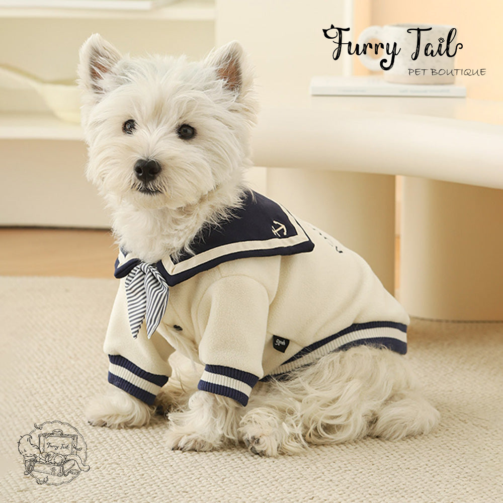DISNEY Genuine Donald Daisy Pet Dog Cat Sailor Suit Clothes