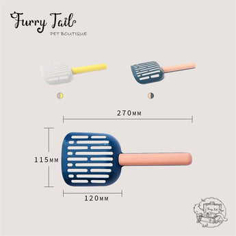 Colorful Pet Cat Litter Scoop Litter Box Poop Shovel