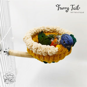 Colorful Soft Warm Pet Bird Parrot Small Pets Nest House
