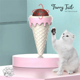 Ice-cream Catnip Licking Ball Treat Toy Cat Mint