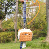Purlab Cookie Biscuit Dog Waste Bag Holder Backpack Pick-Up Bag