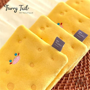 Ins Nosework Cheese-Shaped Interactive Pet Dog Cat Snuffle Toy