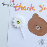 Ins Sunflower Candles Pet Birthday Cake Decoration