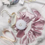Luxury Velvet Plush Princess Dress Harness & Leash Set