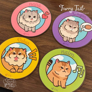 GoldenTales Circle Mouse Pad