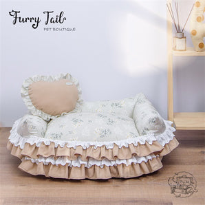 Petman Mocha Soft Cushioned Bedding For Pet Dog Cat