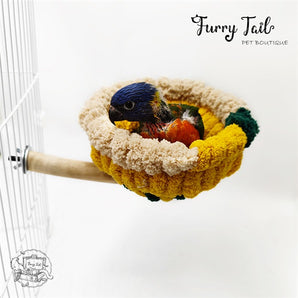 Colorful Soft Warm Pet Bird Parrot Small Pets Nest House