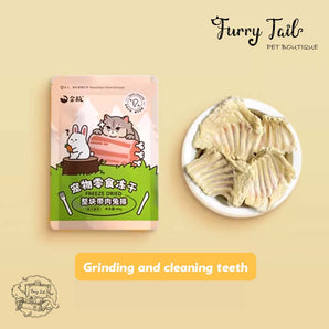 GoldenTales Raw Cut Snacks Freeze Dried - Rabbit Ribs