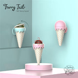 Ice-cream Catnip Licking Ball Treat Toy Cat Mint