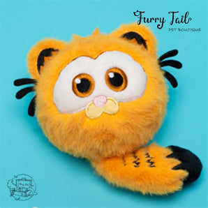PETSVILLE Garfield Style Pet Dog Cat Interactive Audible Toy - Garfield Plush Ball