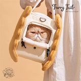 Purlab Cookie Biscuit Sandwich Pet Cat Small Dog Carrier Bag