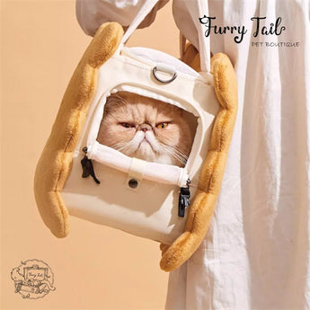 Purlab Cookie Biscuit Sandwich Pet Cat Small Dog Carrier Bag