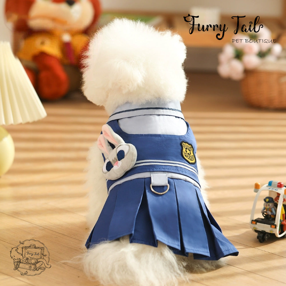 DISNEY Genuine Zootopia Series Judy Pet Dog Cat Dress Clothing