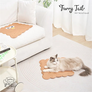 Purlab Cookie Biscuit Pet Dog Cat Summer Cooling Pad