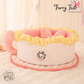 DISNEY Genuine Cat Marie Series Milk Cup Pet Dog Cat Cushion Bedding Nest
