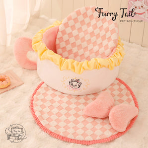 DISNEY Genuine Cat Marie Series Milk Cup Pet Dog Cat Cushion Bedding Nest