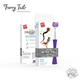 GIGWI Interactive  Cat Teaser Retractable Wand 2 in 1 Cat Toys