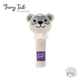 GIGWI Suppa Puppa Plush Squeaker Bark Stick Dog Toys