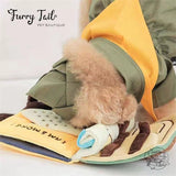 Pet Dog Cat Interactive Training Snuffle Mat Sniff Book Puzzle Toy