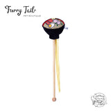 Purlab Multi-Color Cat Interactive Teaser Wand Toys