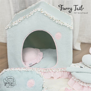 Petman Romantic House Pet Dog Cat Bedding Series Cradle Stairs