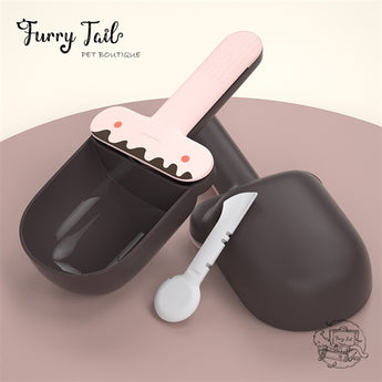 Multifunctional Pet Dog Cat Food Scoop Spoon Sealer Can Opener